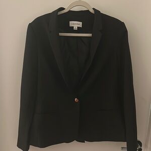 Calvin Klein Women's Black Blazer